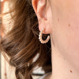 SCALLOPED HOOPS - SMALL