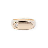 SIGNET 104 | Gold + Diamond